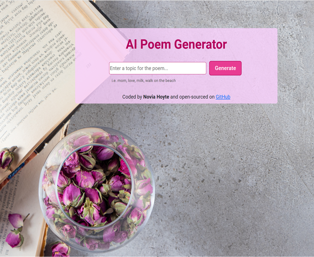 AI-Poem-Generator